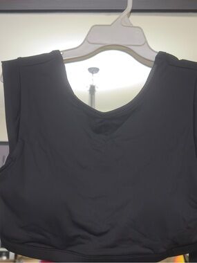 Dre Tank Black Sleeveless Tank Top